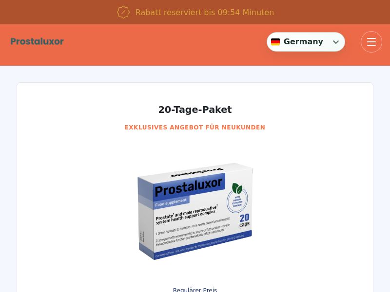 Prostatite Prostaluxor Producto
