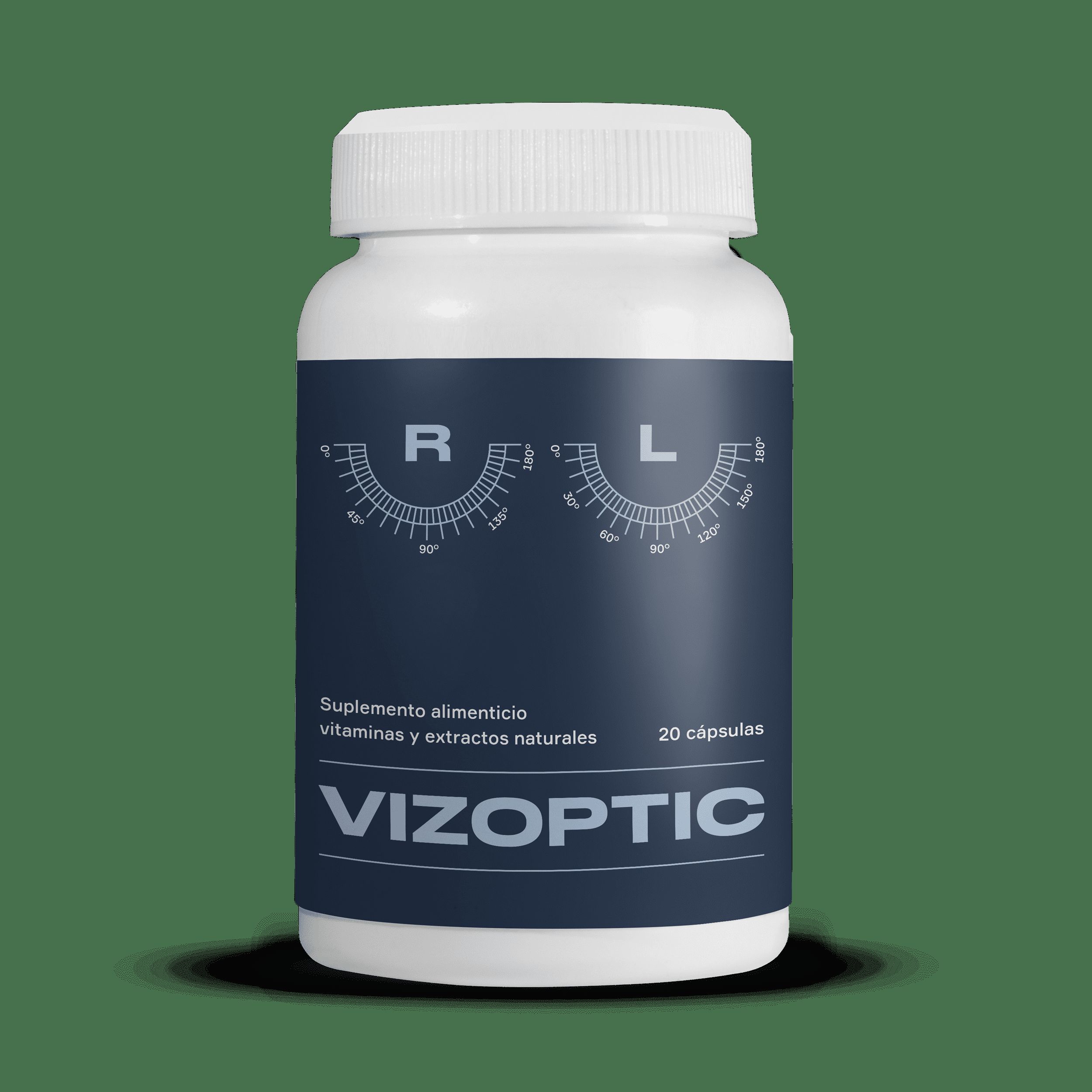 Vizoptic - Suplemento para la Salud Ocular con Arándano, Luteína y Zeaxantina Producto